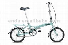 Single speed 16"aluminium folding bikes bicycles/RA611