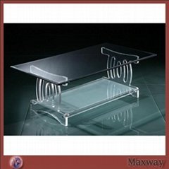 Tansparent Stable Acrylic/Perspex Dining Table