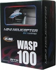 Wasp 100 2.4GHz 4ch Brushed Mini Helicopter 