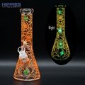 Glass Bong,glaw in dark,glass water pipe