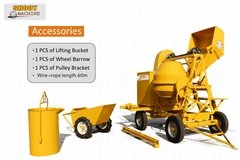 Concrete Mixer With Winch