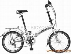 alloy folding bicycle foldable bike