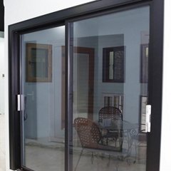 Aluminium Thermal Break Profile Cost-Effective Double Glazed Round Awning Window