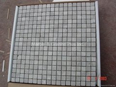Cloudy Grey Marble Mosaic Tiles