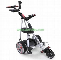 P1 digital sports electric golf trolley