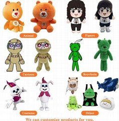 Customized Stuffed Animals customized promotional plush Custom Logo Plush toys