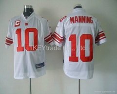 Wholesale Latest        NFL Jerseys New York Giants 10 Eli Manning White & Blue
