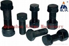bolt and nut for excavator and bulldozer 