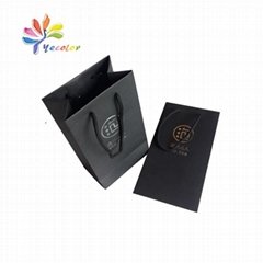 Customized paper bag for wine package 