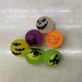 32mm frosted high bouncy ball with halloween painting 1