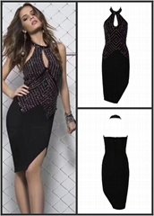 herve leger dress sexy long  hl dress for party with free shipping fee 