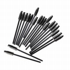 Supply 25 pcs disposable eyelash brush Black eyelash volume Beauty tools