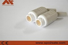 12pin spo2/ECG connector compatible Philips