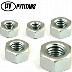 factory direct supply DIN934 hex titanium nut/ titanium screw