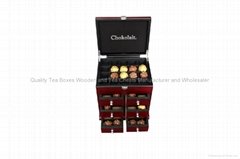 Rich Mahogany Finished Wooden Boxes with drawers for Chocolates (Hot Product - 1*)