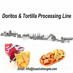 Tortilla Chips Production Line Making Machine