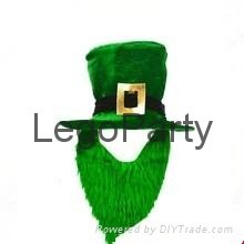 Lego Hot-seller Green-St-Patricks-day-hat-with-beard