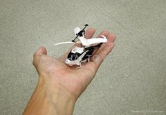the smallest rc helicopter, only 8cm with iphone control, very small package