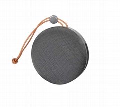 New Fabric Round Bluetooth Speaker
