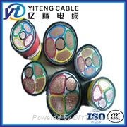 YJV CU Conductor XLPE Insulated PVC Sheathed Power Cable