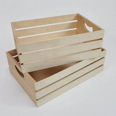 木箱 板條箱 帶把手木盒 木質啤 (熱門產品 - 1*)