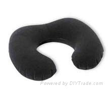 intex flocked inflatable neck travel pillow