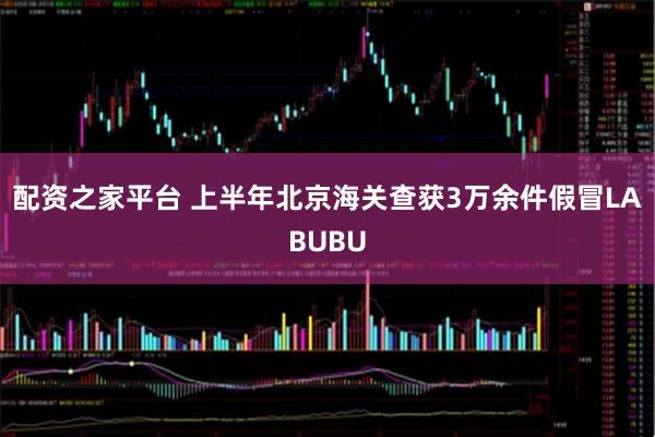 配资之家平台 上半年北京海关查获3万余件假冒LABUBU